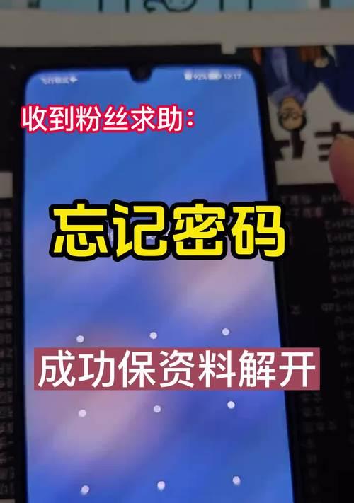 手机密码忘了怎么解锁不丢数据？（以手机密码忘记为主题，探索解锁方法并保留数据的技巧。）
